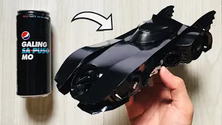 Homemade Batmobile Using Soda Cans (Michael Keaton Version)