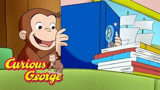 Curious George 📚 George volunteers at the library | FULL EPISODE 📚 Kids Cartoon 🐵 Kids Movies