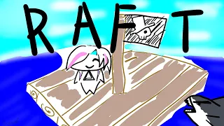 【 Raft 】漂流サバイバル生活【#vtuber / #羽継烏有 / #ホロスターズ 】