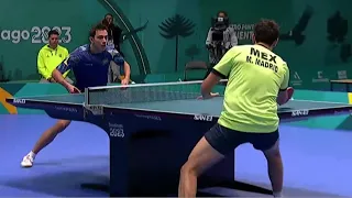 Hugo Calderano vs Marcos Madrid | Semifinal - Pan 2023