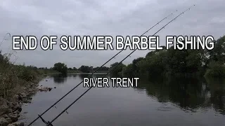 END OF SUMMER BARBEL ON THE MID TRENT