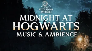 Harry Potter Music & Ambience | Midnight at Hogwarts (Remastered) with ASMR Weekly