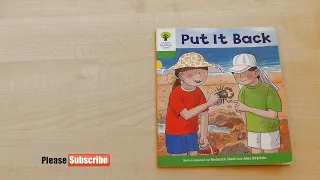 Put It Back Oxford Reading Tree | Book for kids