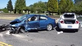 Подборка аварии и ДТП на дорогах за октябрь 2013. Car Crash Compilation October 2013 #10