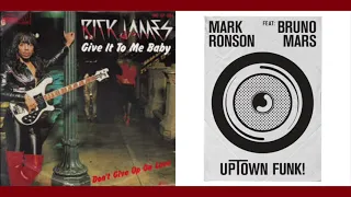 Give it To Me Baby but it's Uptown Funk (Rick James and Bruno Mars Mashup)