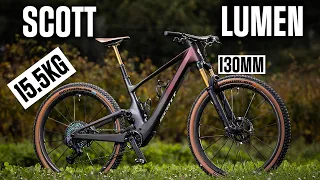 Scott Lumen: 15.5 kg di bici elettrica per 130mm di escursione