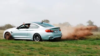 Je trépane ma nouvelle ///M4 dans les champs a fond !