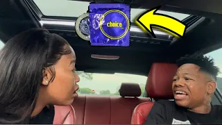 SHE FOUND A CONDOM IN THE CAR! *SHE’S CRAZY*