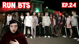 BTS vs Zombies! - Run BTS! Ep 24 Reaction