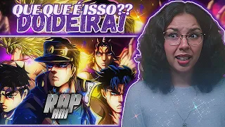 (TENDI POHA NENHUMA😾) Destino Final (Jojo's Bizarre Adventure) Especial 400K Pt.1 |AniRap | REACT