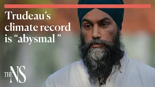 Justin Trudeau's climate change record is "abysmal" | Jagmeet Singh Interview