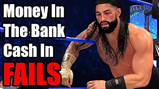 4 Money In The Bank Cash Ins That FAILED In WWE Games