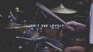 Isn't She Lovely - Stevie Wonder (Drum Cover) - JMV