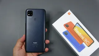 Xiaomi Redmi 9C Midnight Gray unboxing, camera, antutu, gamming test