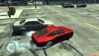 учимся дрифтовать в gta 4 #2