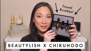Beautylish x Chikuhodo Sakura Makie Travel Set