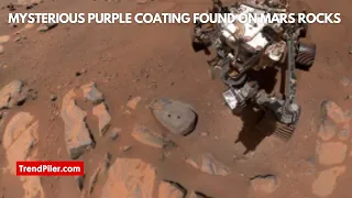 Mysterious purple coating found on Mars rocks