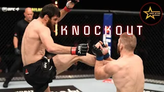 Ankalaev vs Cutelaba 2 highlightsᴴᴰ || Crazy knockout.