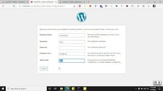 Wordpress Tutorial how to install in your localhost with mysql database