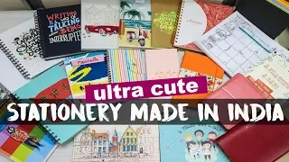 MADE IN INDIA Cute Stationery Haul & Giveaway!| #HeliHauls