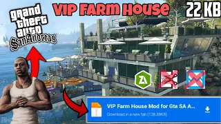 New Vip Farm House Mod for Gta SA Android | Vip House Mod | Alips Gamerz