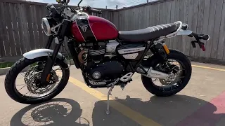 New 2023 TRIUMPH SCRAMBLER 1200 XC Motorcycle For Sale In Katy, TX