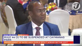 Rule 44 (3) to be Suspended at Caymanas Park