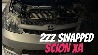 How to 2ZZ-GE Swap a Scion Xa in 10 minutes