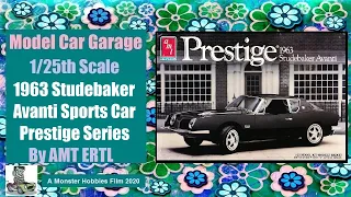 Model Car Garage - 1963 Studebaker Avanti Model Kit By AMT/ERTL - A Model Car Unboxing Video