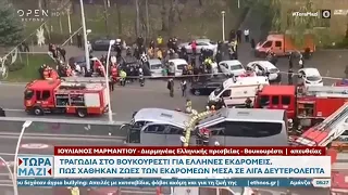 Τραγωδία στο Βουκουρέστι για Έλληνες εκδρομείς | Τώρα μαζί 24/12/2022 | OPEN TV