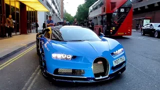 $2.5 Million Bugatti Chiron CAUSES CHAOS in Central London!