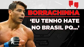 EXCLUSIVO! Borrachinha abre o jogo sobre haters, contrato, UFC 302 e Strickland