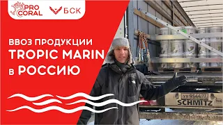 Ввоз продукции TROPIC MARIN в РОССИЮ