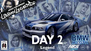 Need For Speed: No Limits | BMW M3 GTR (Day 2) | NFSNL Urban Legend With Material Guide