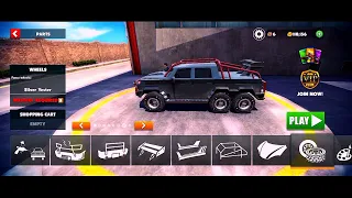 OTR Mobile Game play || New 6×6 wheeler Carbon Yeti car || fully modifications video