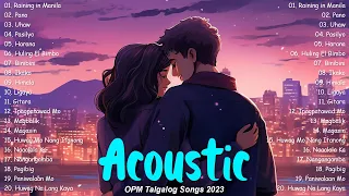 Raining in Manila 🎵 Trending Filipino OPM Acoustic Songs 2024 🎧Sweet OPM Love Songs Playlist