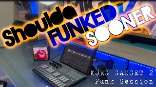 Korg Gadget 2 BEATMAKING | Quick FUNK 002/100