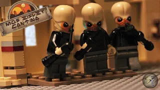 Lego Stop Motion - Star Wars - Mos Eisley Cantina