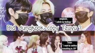 Did Jungkook copy Tzuyu?