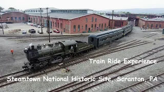 Train Ride at Steamtown National Historic Site, Scranton, PA