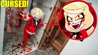 I CAUGHT CURSED CHARLIE FROM HAZBIN HOTEL IN REAL LIFE! (HAZBIN HOTEL EPISODE 1)