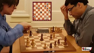 Vishy Anand fights the King's Gambit vs Morozevich