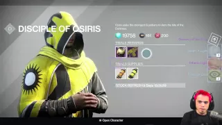 Destiny - Trials of Osiris Rewards - Passage Completed - Flawless Victory - House of Wolves DLC