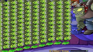 99 Gatling Pea vs Dr. Zomboss Plants vs Zombies Hack Epic Hack Vs