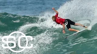 Pro Surfer Has Another Run-In With Shark At Jeffreys Bay | SportsCenter | ESPN