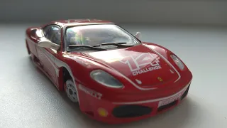 Обзор на Ferrari F430 для диорамы гаража