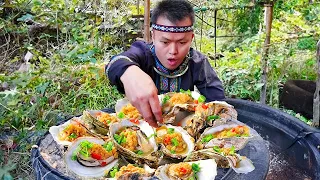 【ASMR MUKBANG】Challenge the Hmong dish Huang La Ding, suitable for summer barbecue