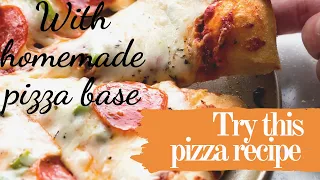 Secret pizza recipe | Homemade pizza base  | Never seen before #pizza |पिज्जा की विधि