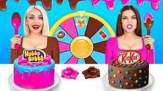 Kaugummi VS Schokolade Food-Challenge! | Kaugummiblasen-Challenge & lustige Momente von RATATA BOOM