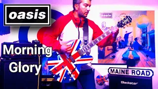 Oasis - Morning Glory (Guitar Cover) Epiphone Sheraton Union Jack